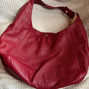 Red Michael Kors purse